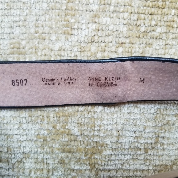 Anne Klein for Calderon Animal Print Leather Belt main image 5